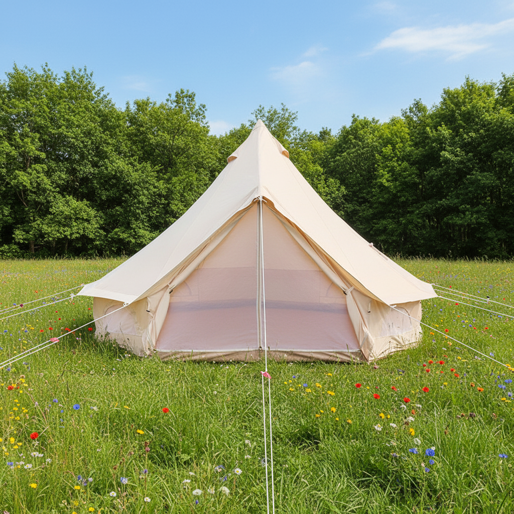 Outdoor Yurt Camping - 3m/4m/5m/6m Glamping Outdoor Bell Yurt Tent