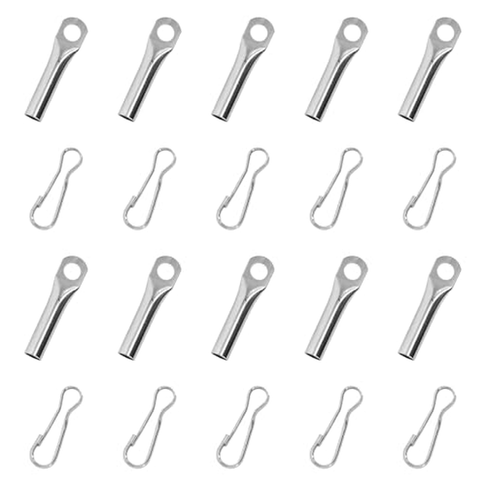 Outdoor Camping Trailer - 10 Pieces Of Rope End Clips