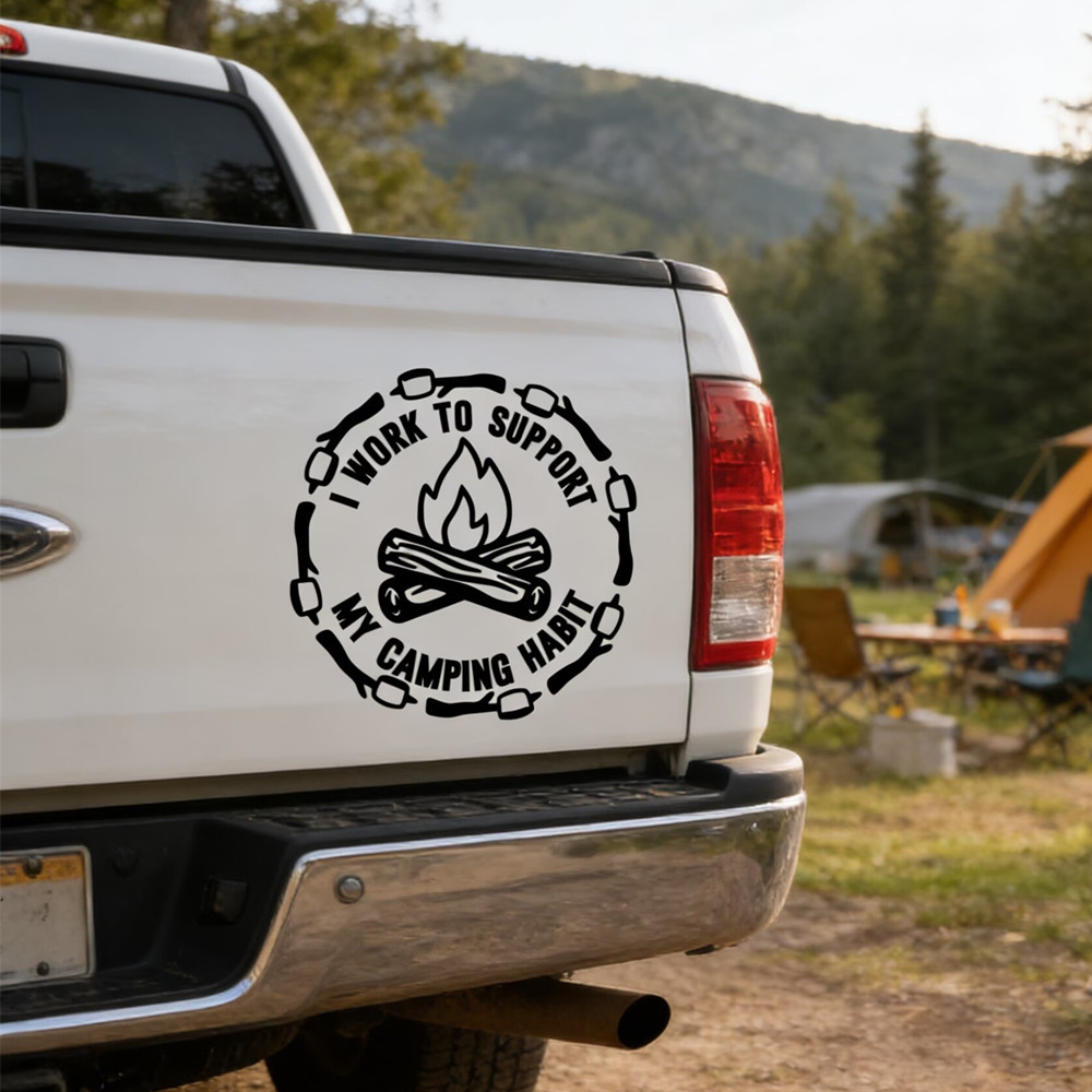 Funny Camping Quote Car Sticke – обзор и цена Outdoor Camping Quotes