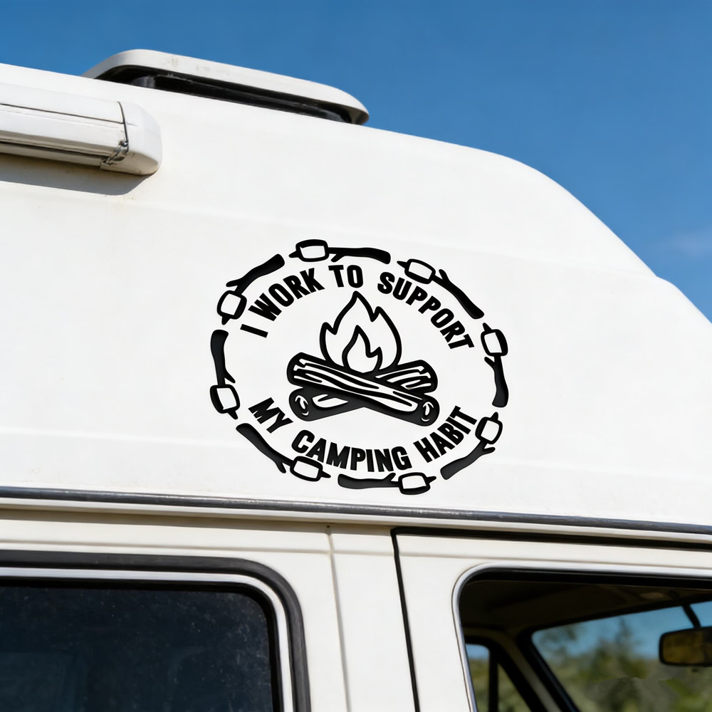 Funny Camping Quote Car Sticke – обзор и цена Outdoor Camping Quotes