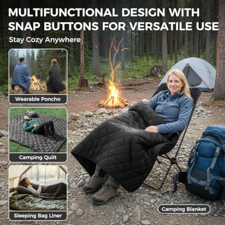 Wearable Sleeping Bag, Recycle – обзор и цена Outdoor Camping Sleeping Bag