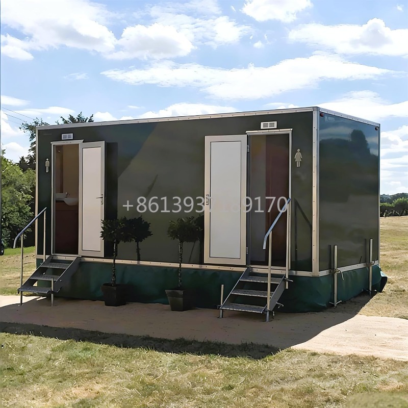 Mobile Toilet Trailer with Bas – обзор и цена Outdoor Camping Trailer