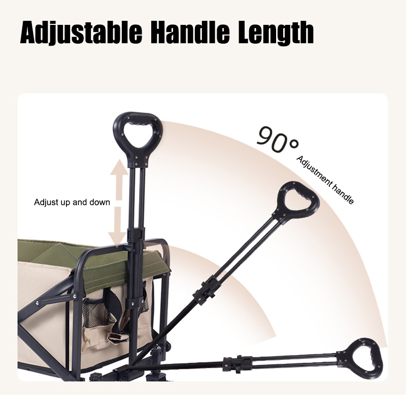 Trolley Black  Red Adjustable  – обзор и цена Outdoor Camping Trolley
