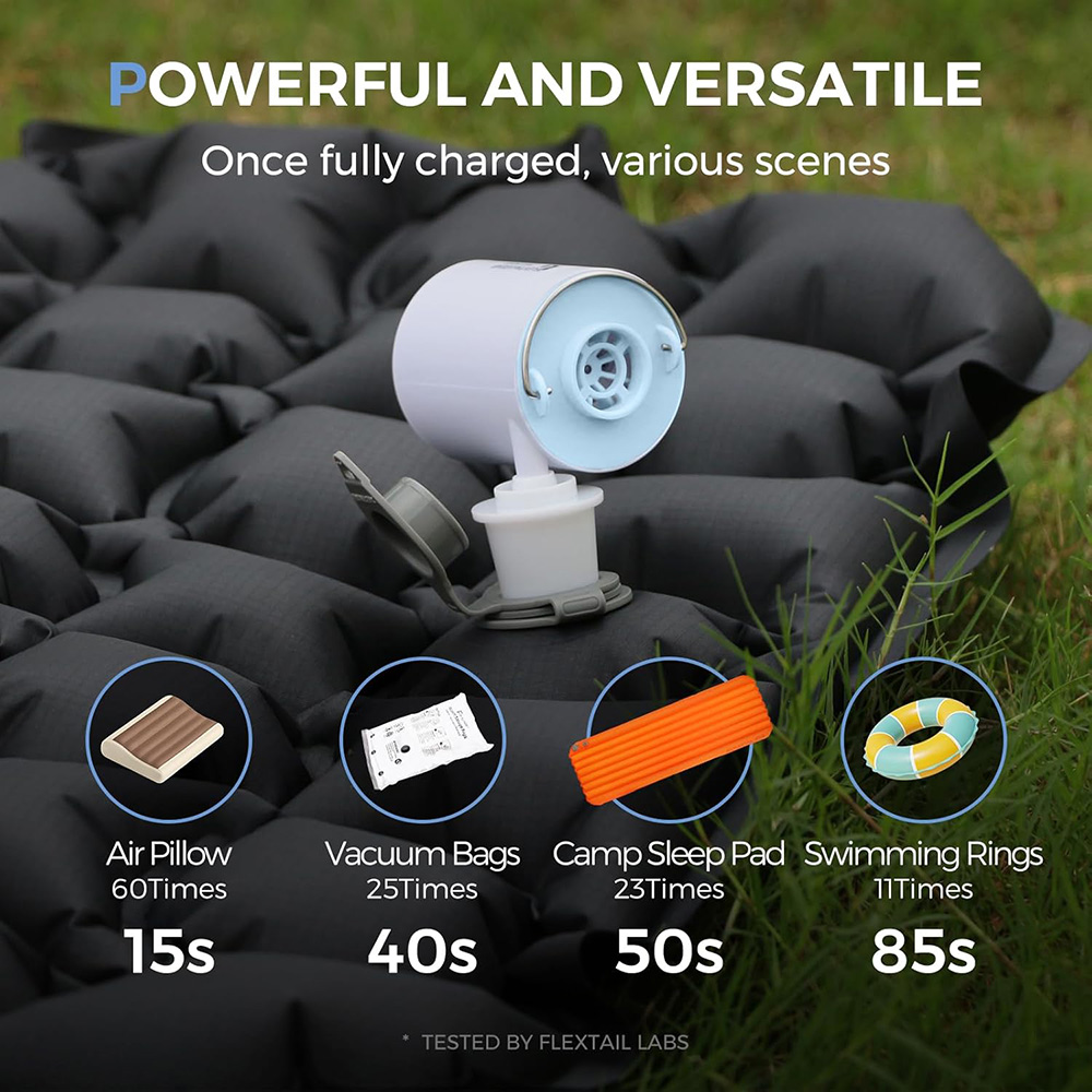FLEXTAIL Portable Air Pump, Mi – обзор и цена Outdoor Camping Sleeping Bag