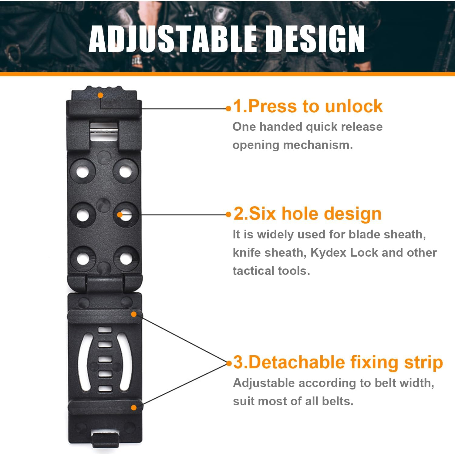 Tactical Knife Clip Holster -  – обзор и цена Camping Knife Multi-Tool