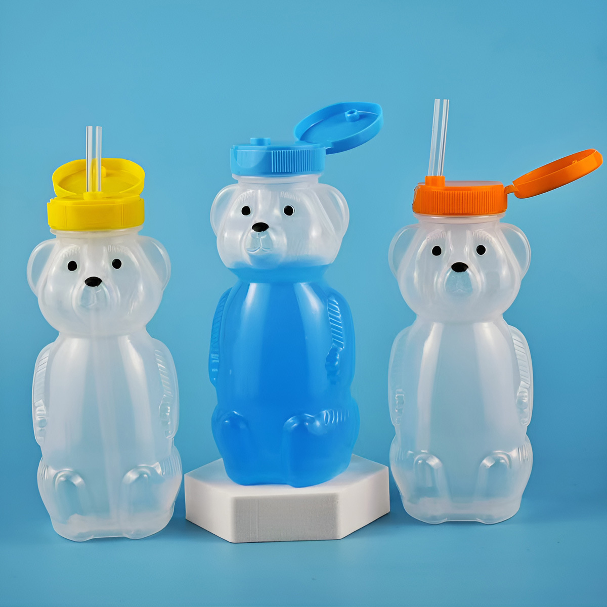 Cute Bear Shaped Bottle Plasti – обзор и цена Bear Canister