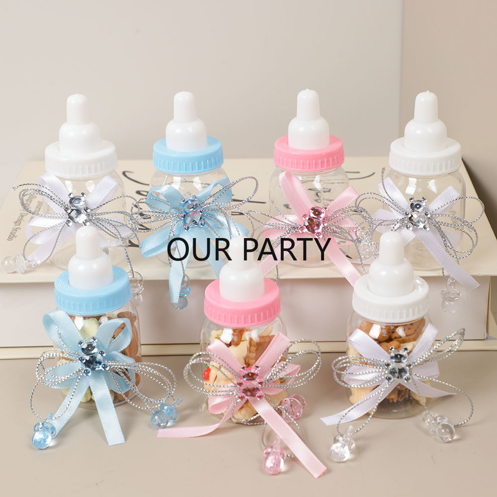 6/12Pcs Plastic Feeding Bottle – обзор и цена Bear Canister