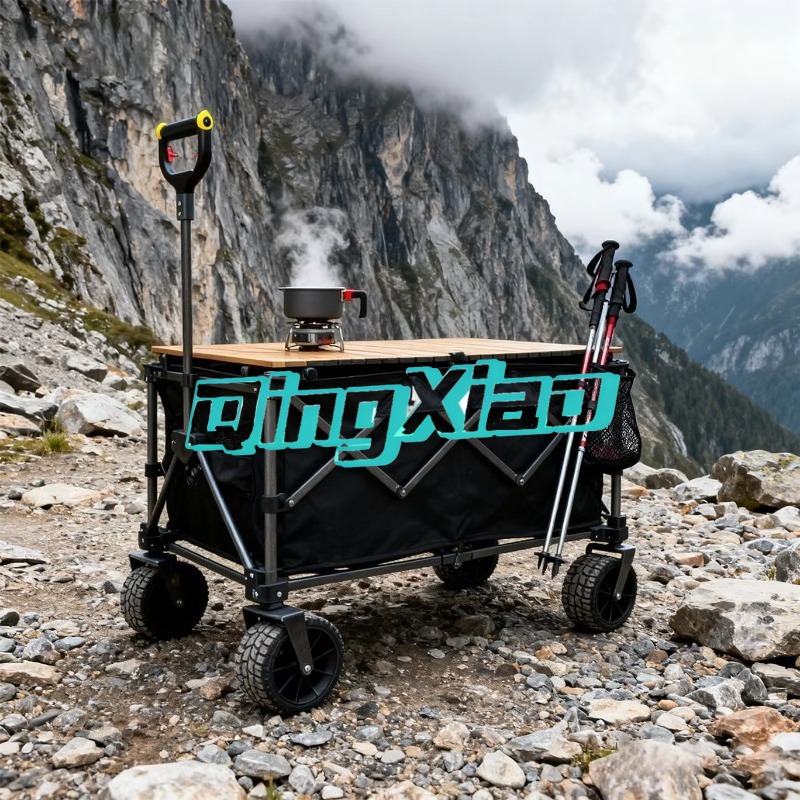Electric Ride On Folding Campi – обзор и цена Outdoor Camping Trolley