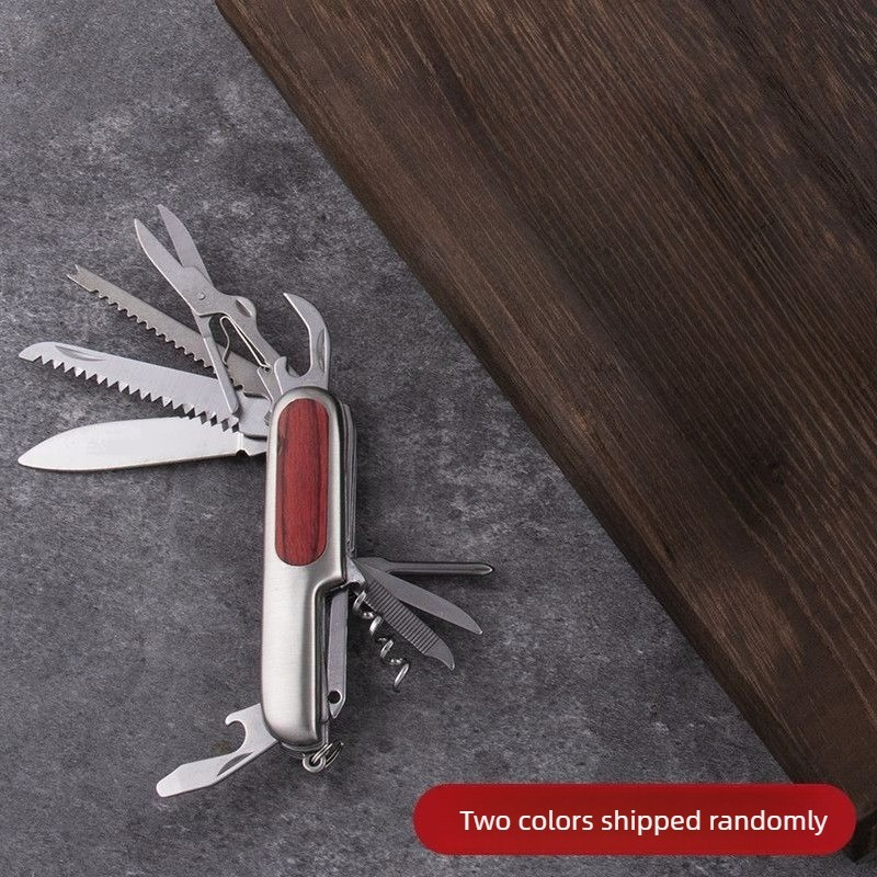 10 in 1 Multifunctional Swiss  – обзор и цена Camping Knife Multi-Tool