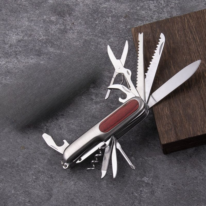 10 in 1 Multifunctional Swiss  – обзор и цена Camping Knife Multi-Tool