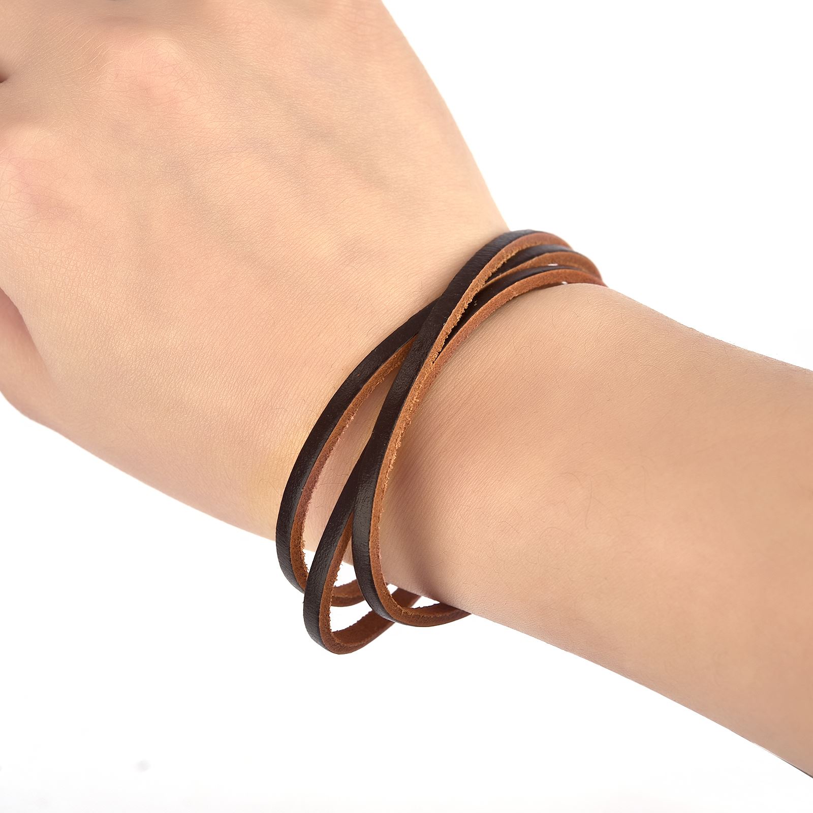 2 Meters Retro Genuine Leather – обзор и цена Paracord Bracelet