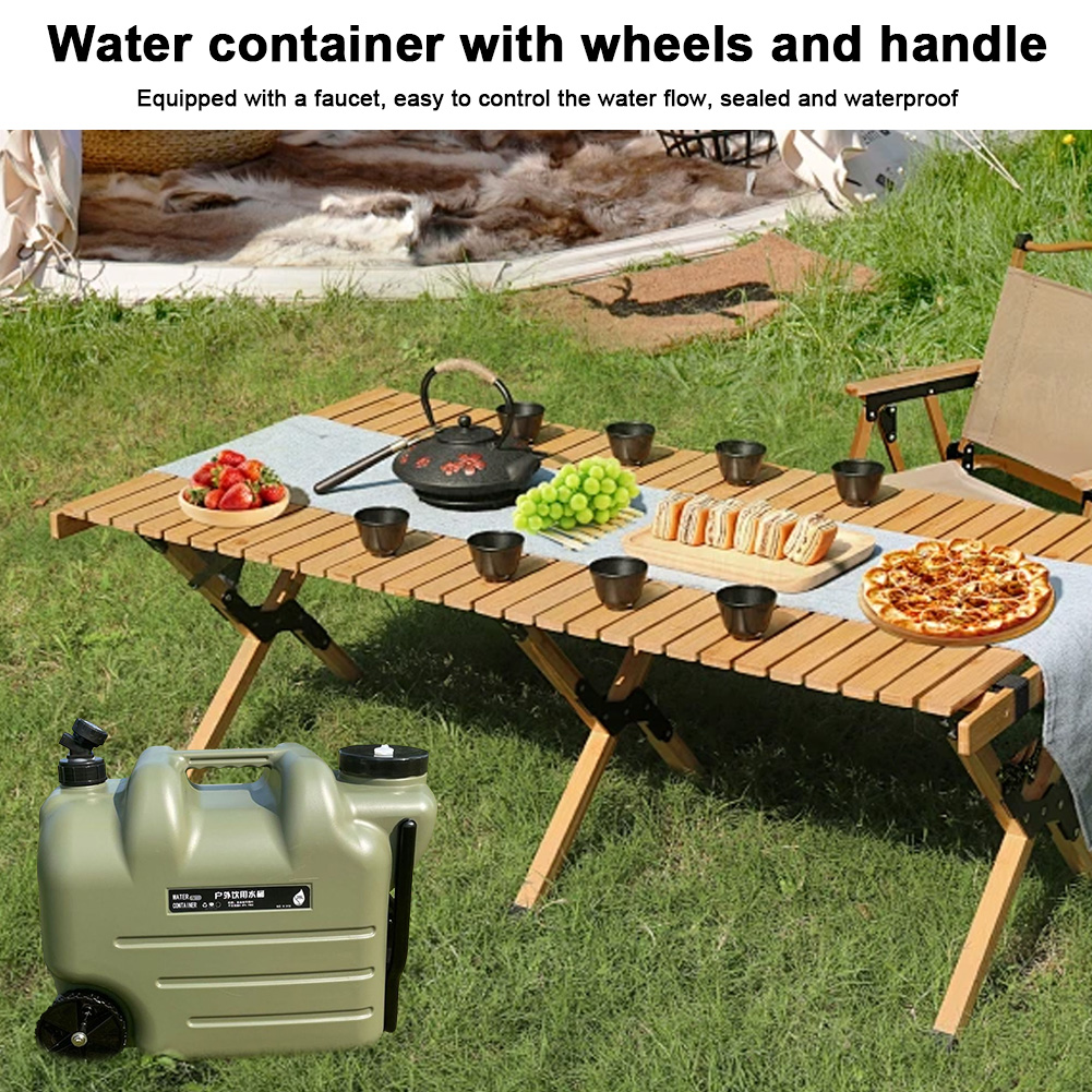 28L Camping Outdoor Bucket wit – обзор и цена Outdoor Camping Trolley