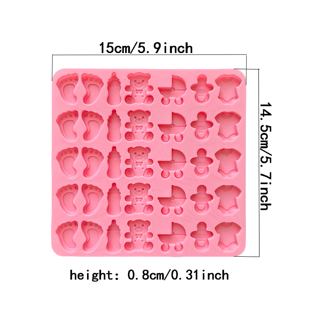 1pc 35 cavity foot baby bottle – обзор и цена Bear Canister