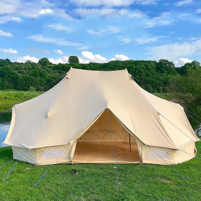 2026   Large 4 Season Cotton C – обзор и цена Outdoor Yurt Camping