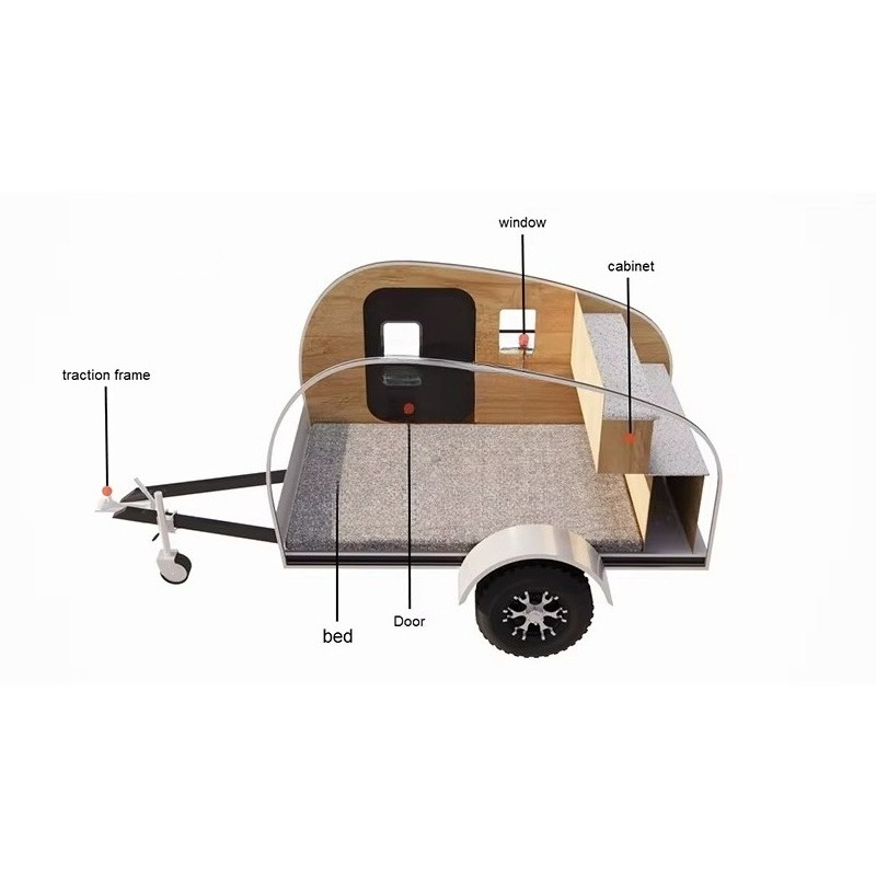 High Quality Customized Camper – обзор и цена Outdoor Camping Trailer