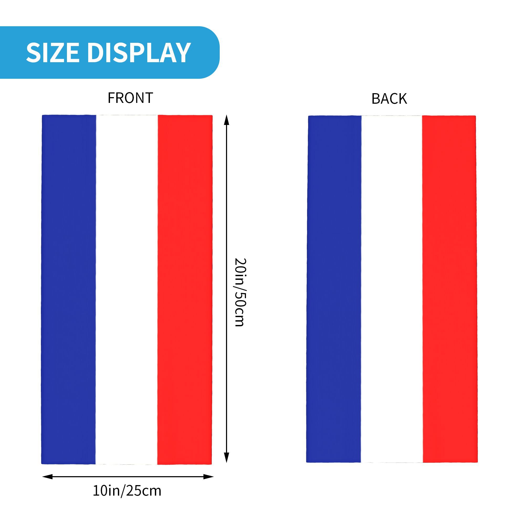 Custom French Flag France Band – обзор и цена Trekking Gaiters