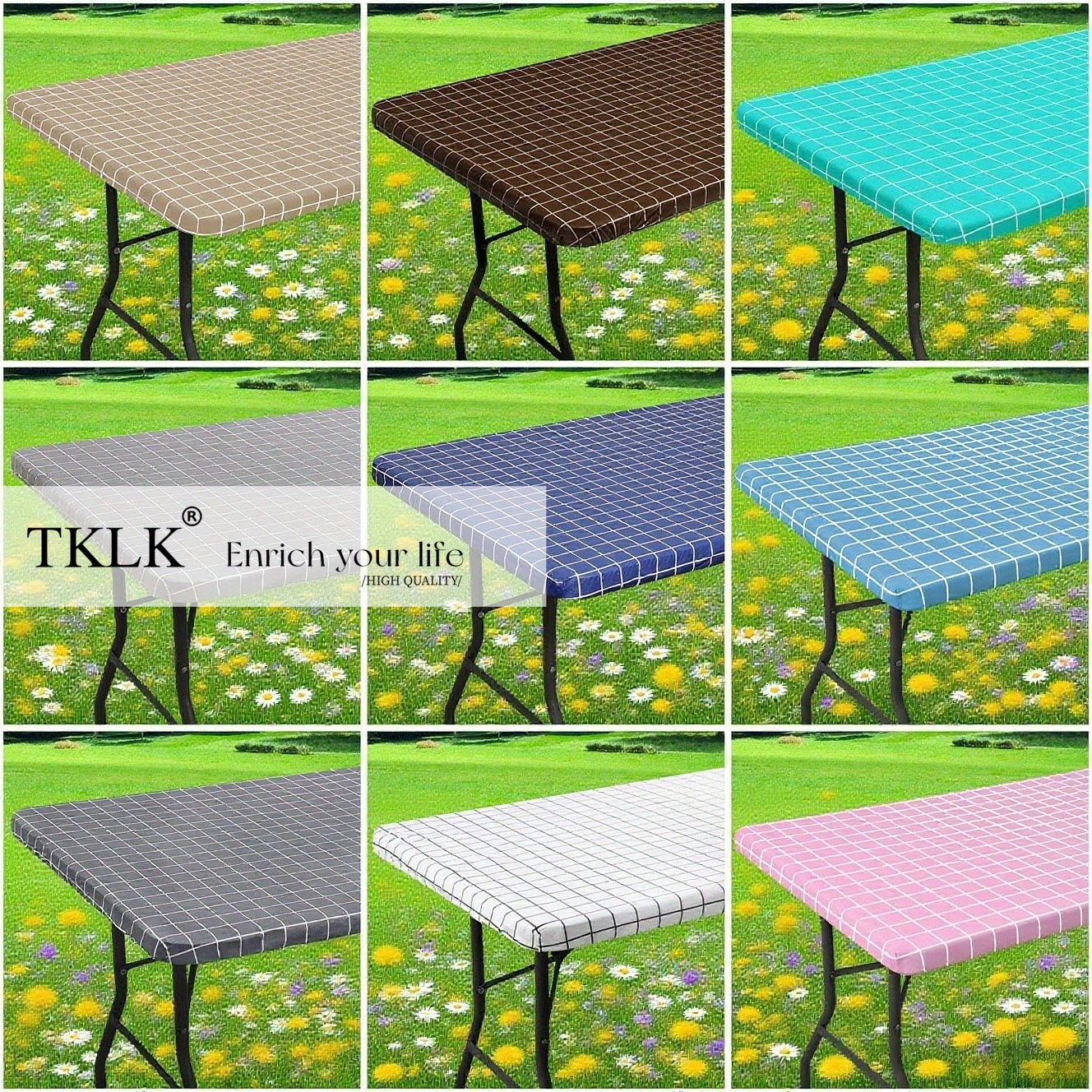 Rectangle Table Cloth, Elastic – обзор и цена Camp Table Folding