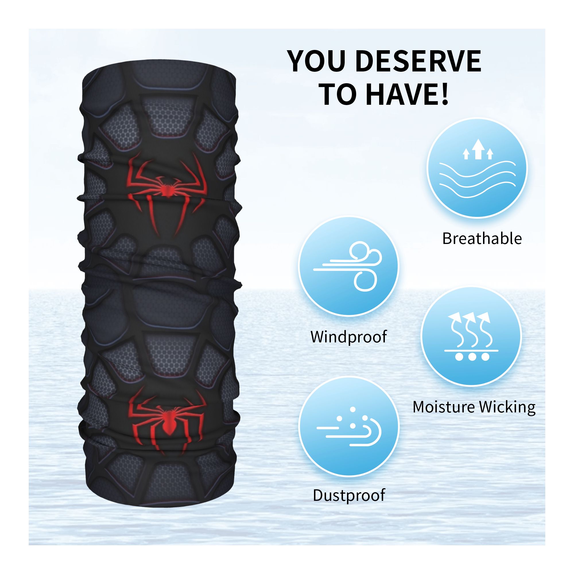 Spider  Winter Headband Neck W – обзор и цена Trekking Gaiters