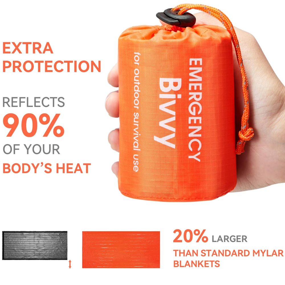 Emergency Sleeping Bag Surviva – обзор и цена Outdoor Camping Sleeping Bag