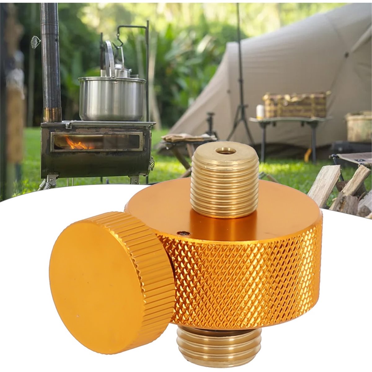 Camping Gaskocher Adapter Mit  – обзор и цена Outdoor Und Camping