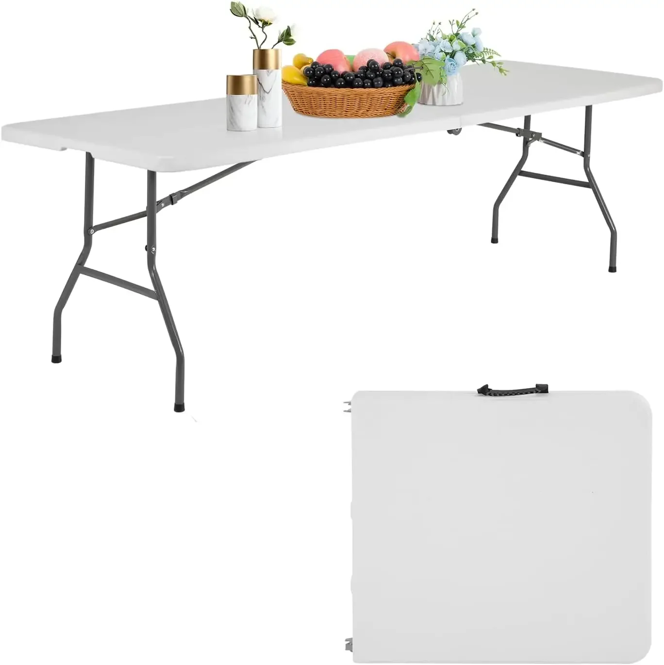 8 FT Folding Tables Plastic 6f – обзор и цена Outdoor Camping Quotes