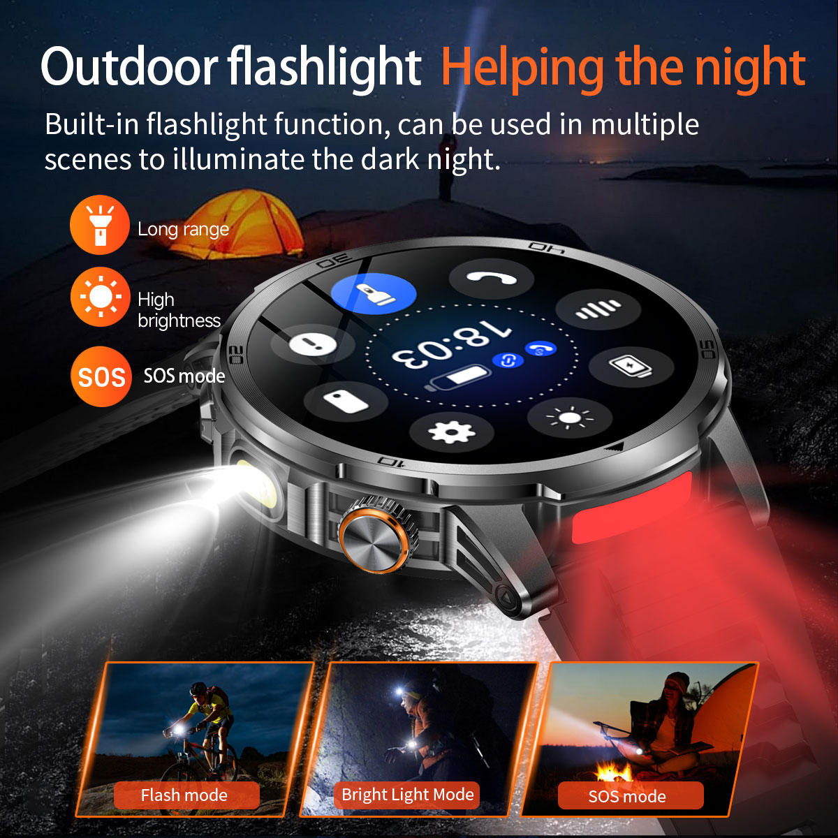 2026 New  Outdoor Smart Watch  – обзор и цена Outdoor Camping Japan