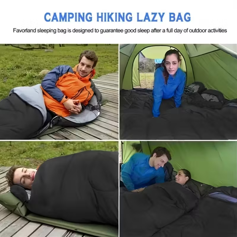 Camping sleeping bag light 4 s – обзор и цена Outdoor Camping Sleeping Bag