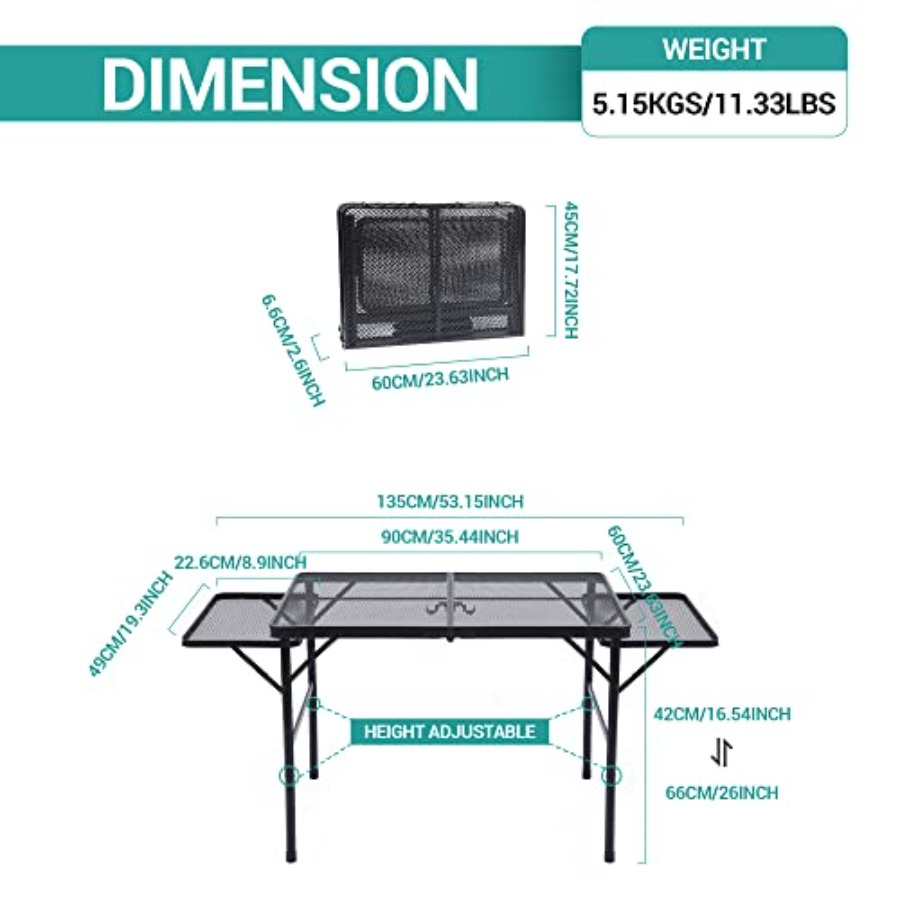 Folding Grill Table, Camping T – обзор и цена Camp Table Folding