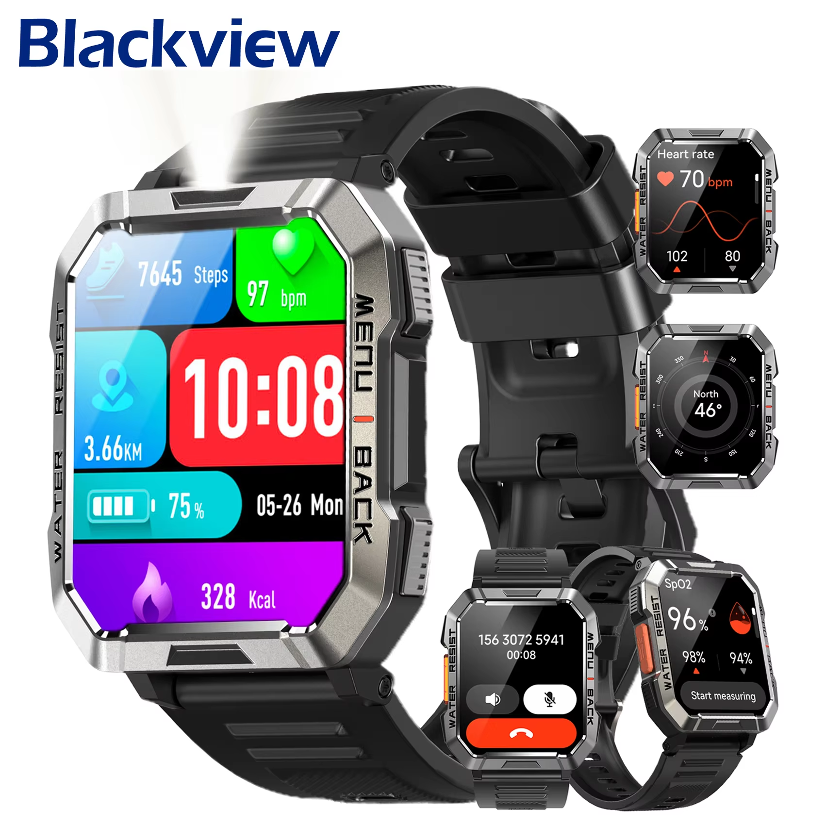 Blackview W60 Waterproof Smart – обзор и цена Outdoor Camping Japan