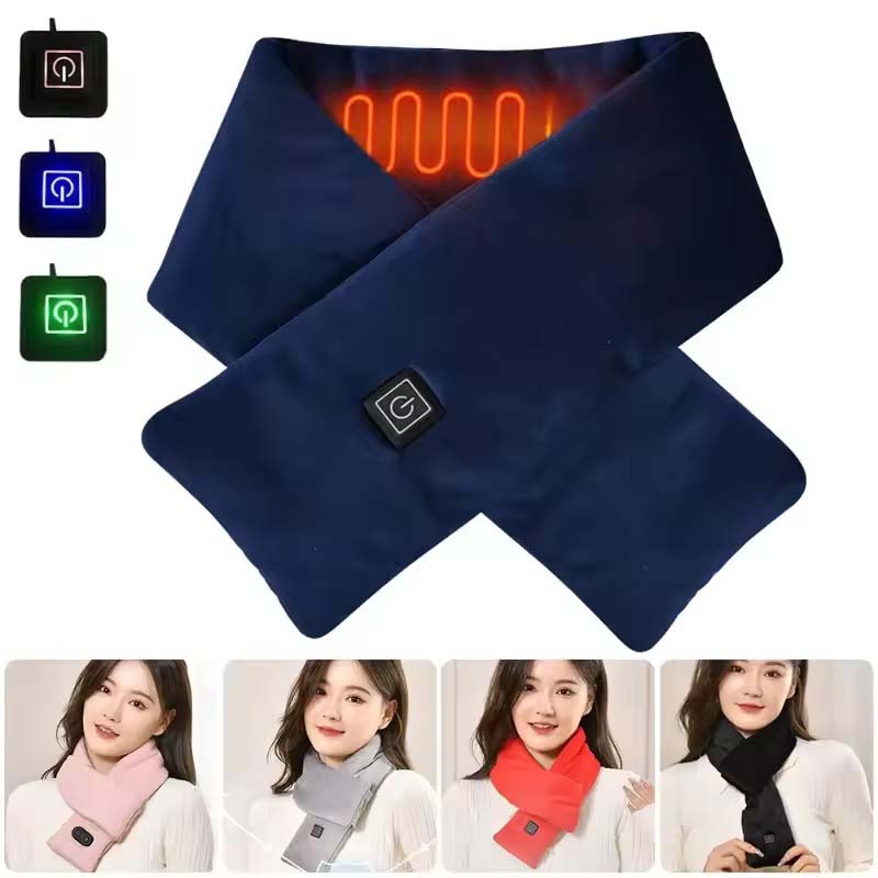 USB Women Men Heating Scarf Te – обзор и цена Outdoor Camping Winter