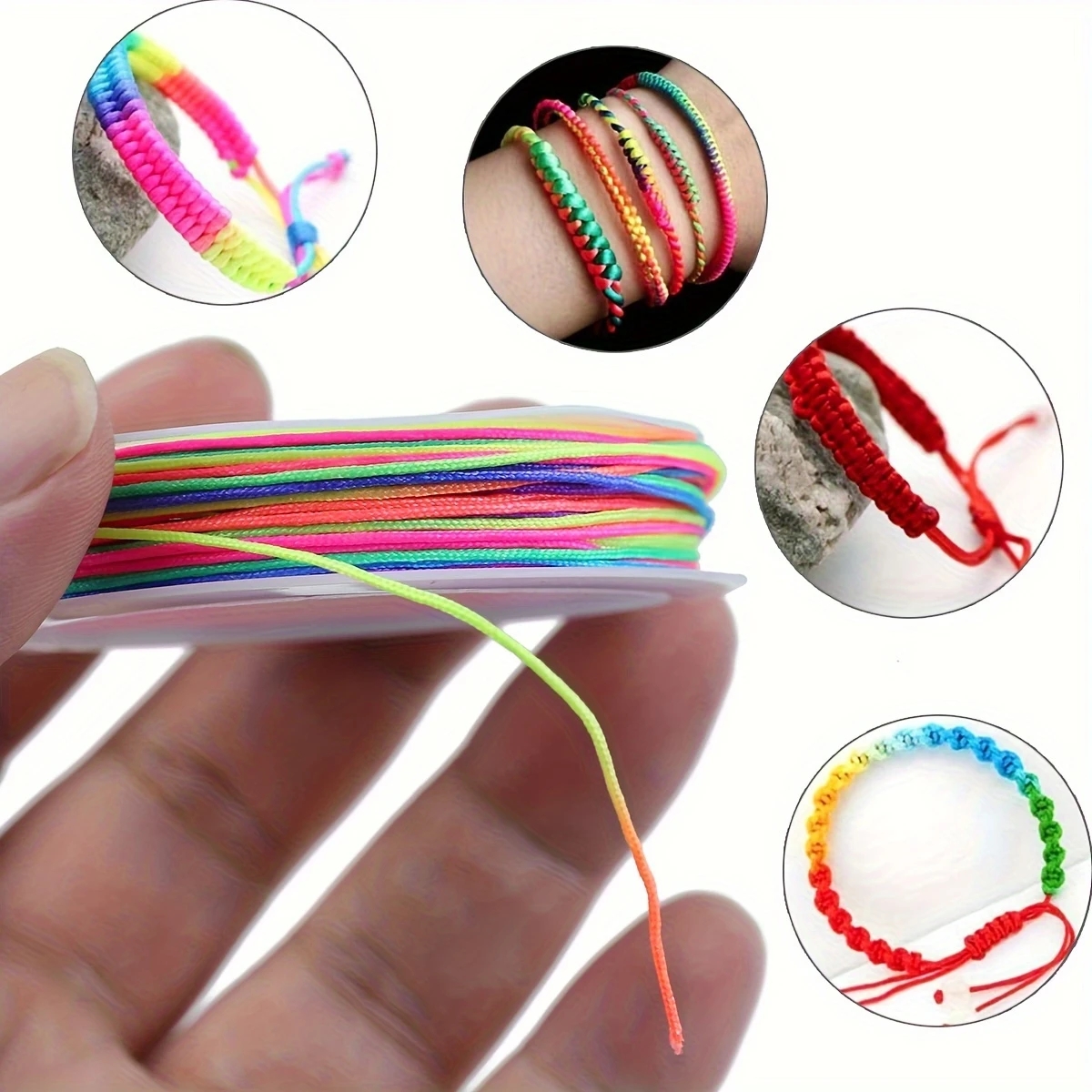 10pcs Random color, thread, wo – обзор и цена Paracord Bracelet