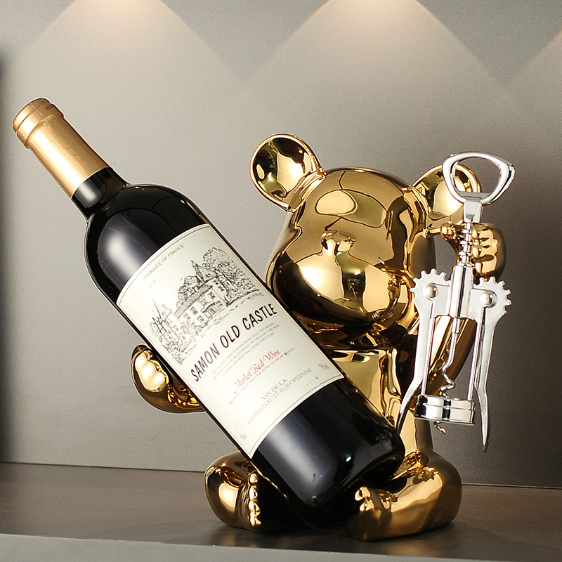 Creative Bear Wine Rack With B – обзор и цена Bear Canister
