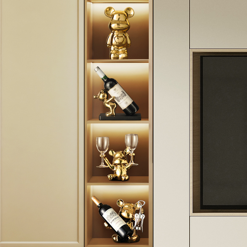 Creative Bear Wine Rack With B – обзор и цена Bear Canister