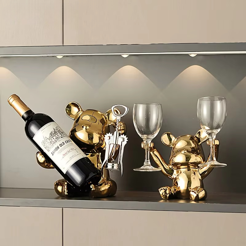 Creative Bear Wine Rack With B – обзор и цена Bear Canister