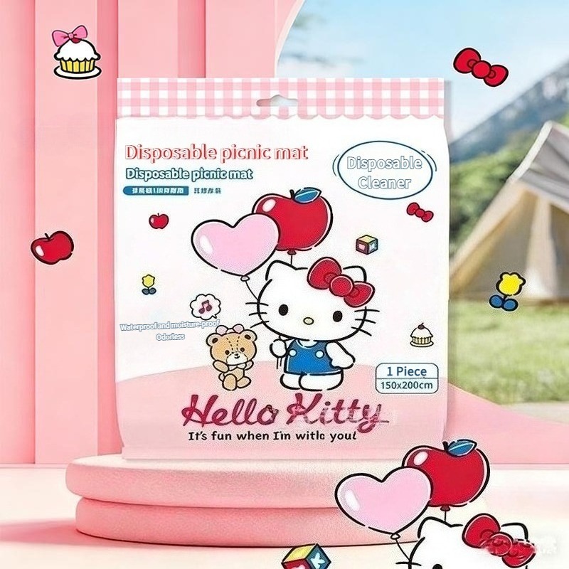 Sanrio Kawaii Hello Kitty Wate – обзор и цена Outdoor Camping Japan