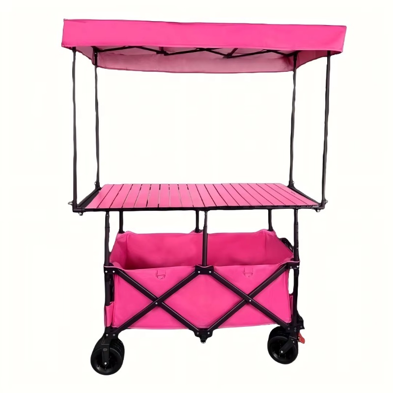 Stall Folding Steel Table Trol – обзор и цена Outdoor Camping Trolley