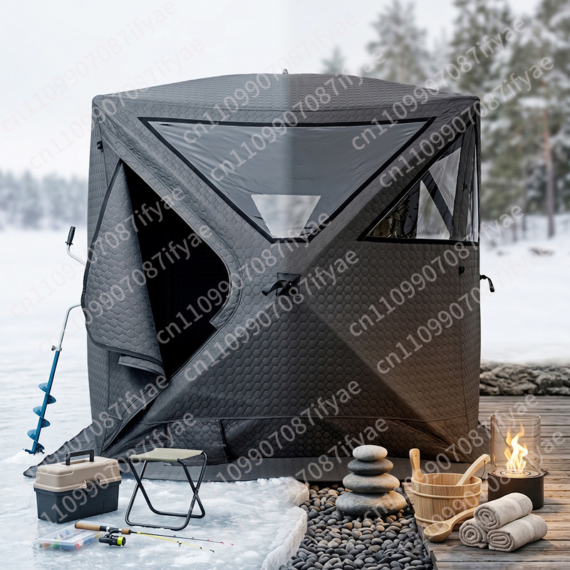 Outdoor sauna ice fishing tent – обзор и цена Outdoor Camping Winter