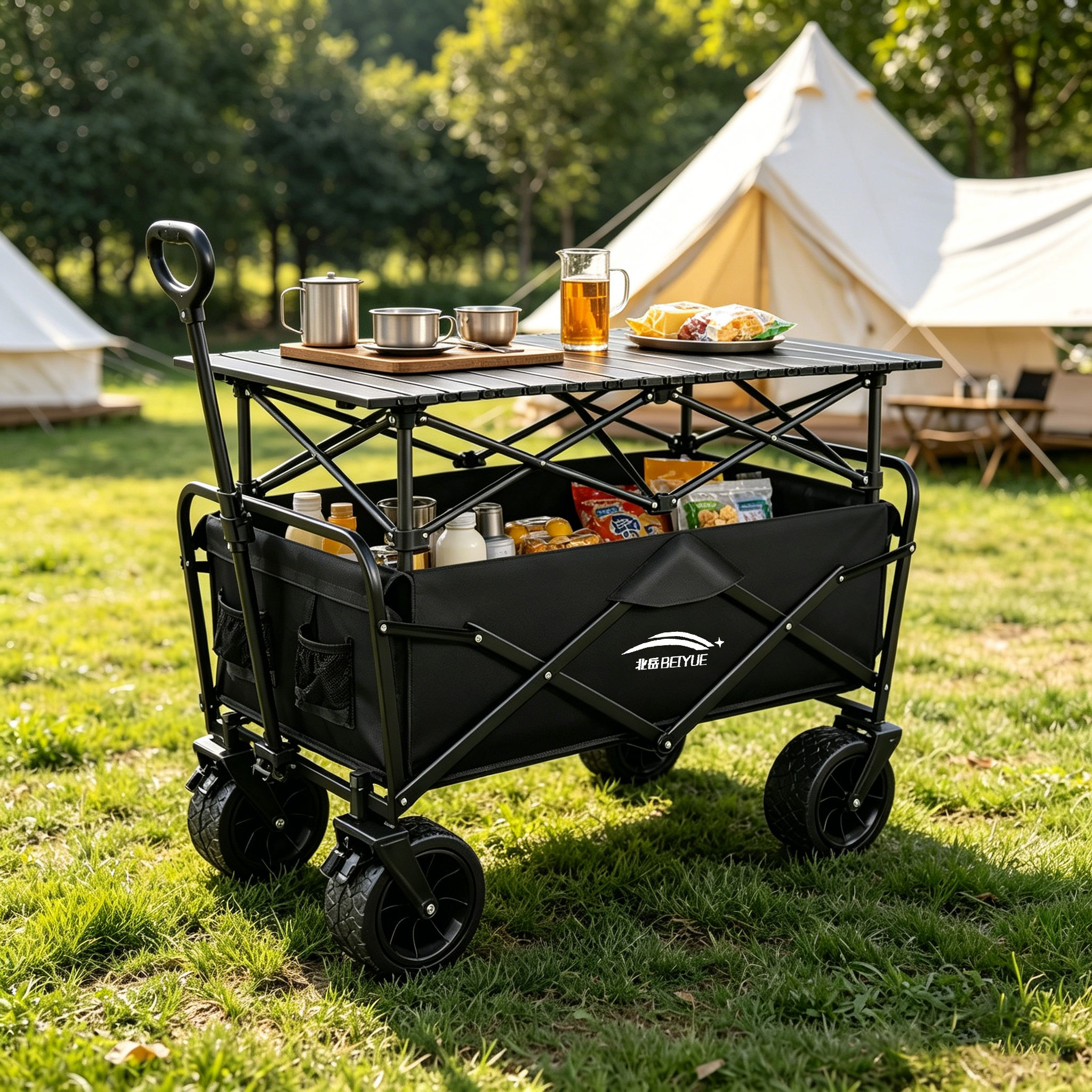 Beiyue Outdoor Camping Hand-Pu – обзор и цена Outdoor Camping Trolley