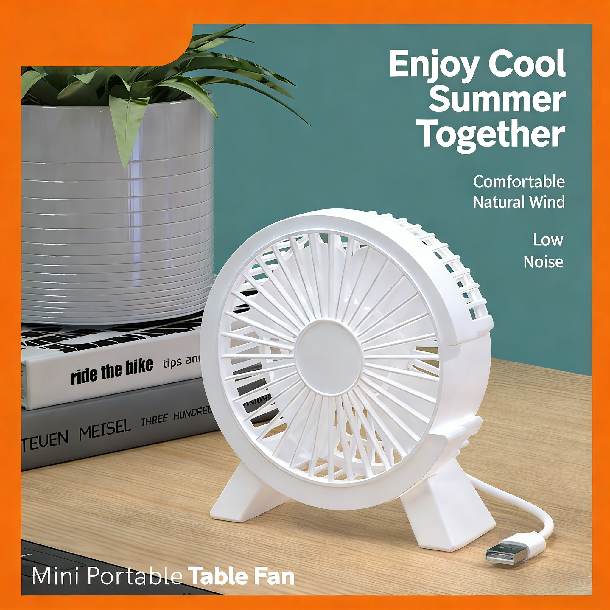 Mini USB Rechargeable Table Fa – обзор и цена Camp Table Folding