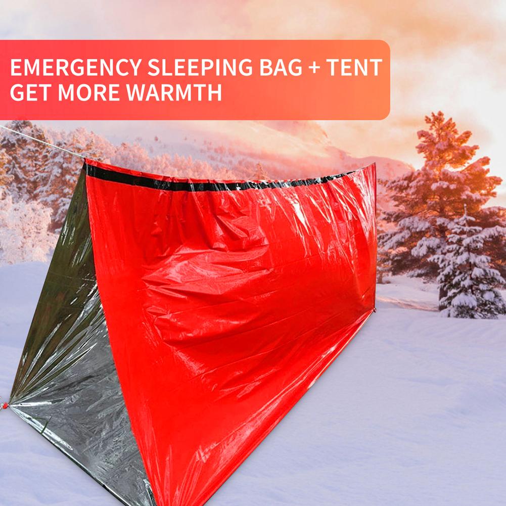 Portable Waterproof Emergency  – обзор и цена Outdoor Camping Sleeping Bag