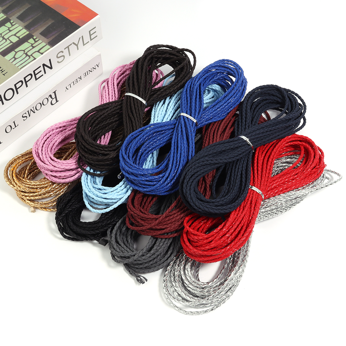 10Yards 3mm Braided Genuine Le – обзор и цена Paracord Bracelet