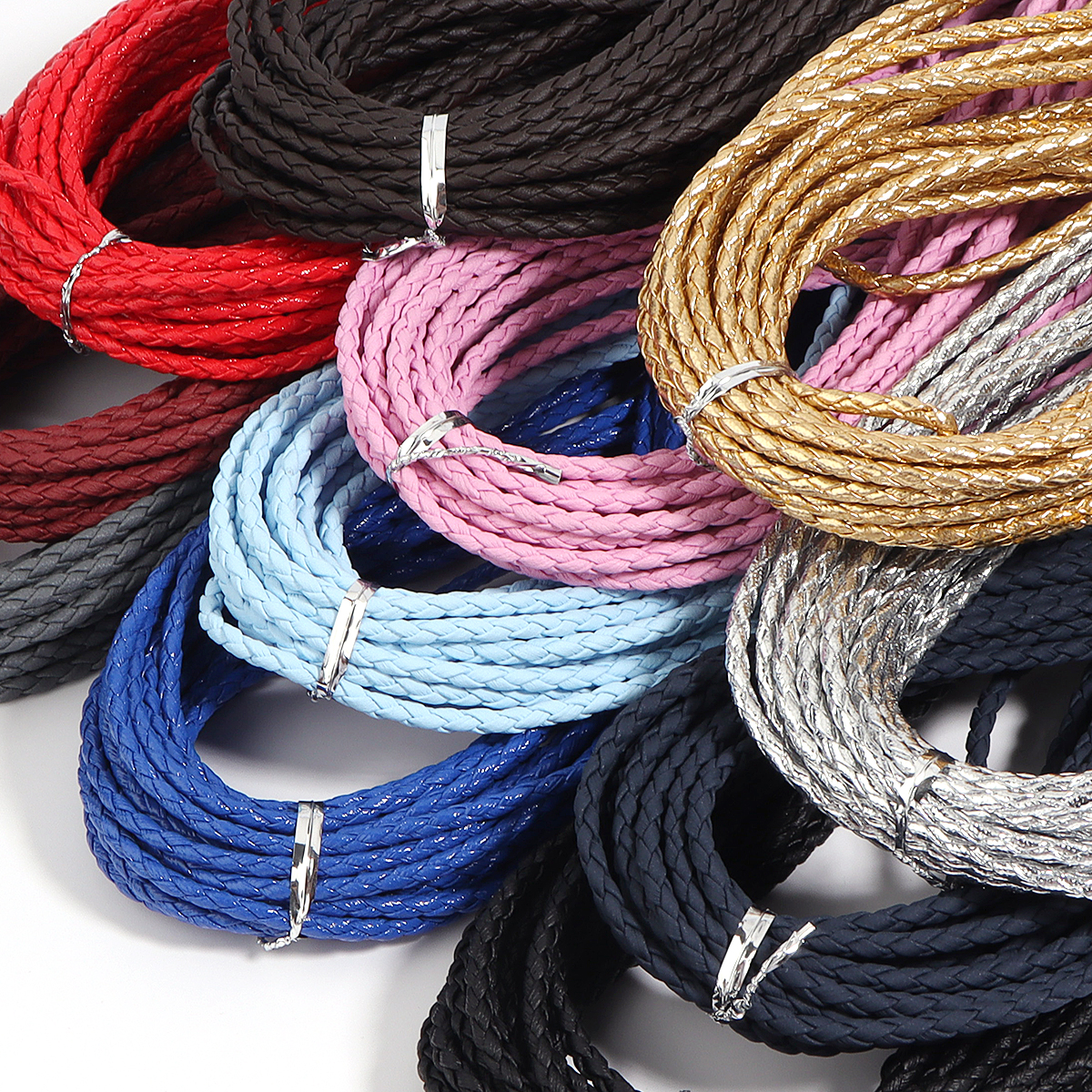 10Yards 3mm Braided Genuine Le – обзор и цена Paracord Bracelet