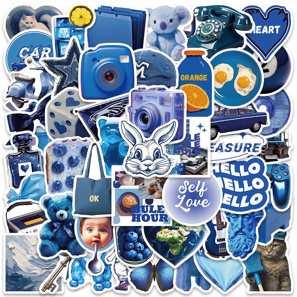 50PCS Blue Ins Style Cartoon B – обзор и цена Bear Canister