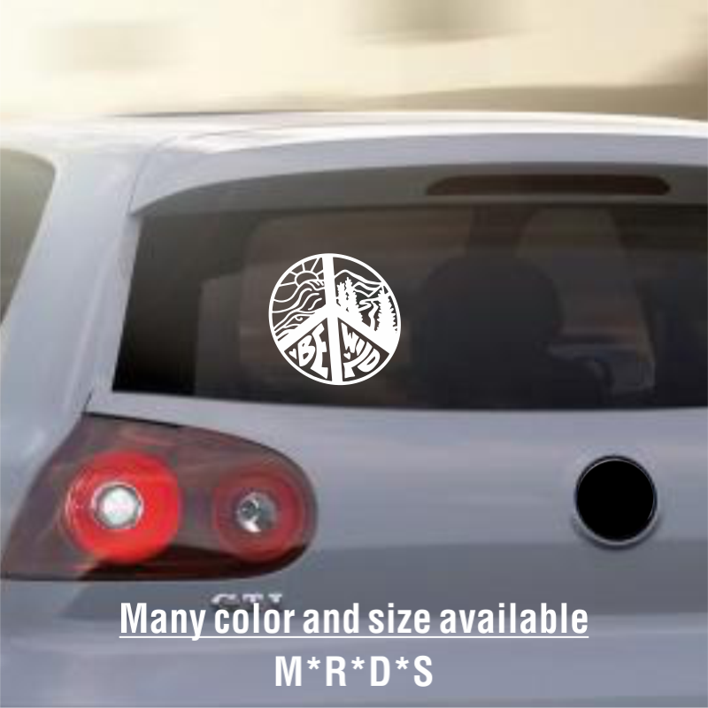 Peace Sign Camping Vinyl Car S – обзор и цена Outdoor Camping Quotes
