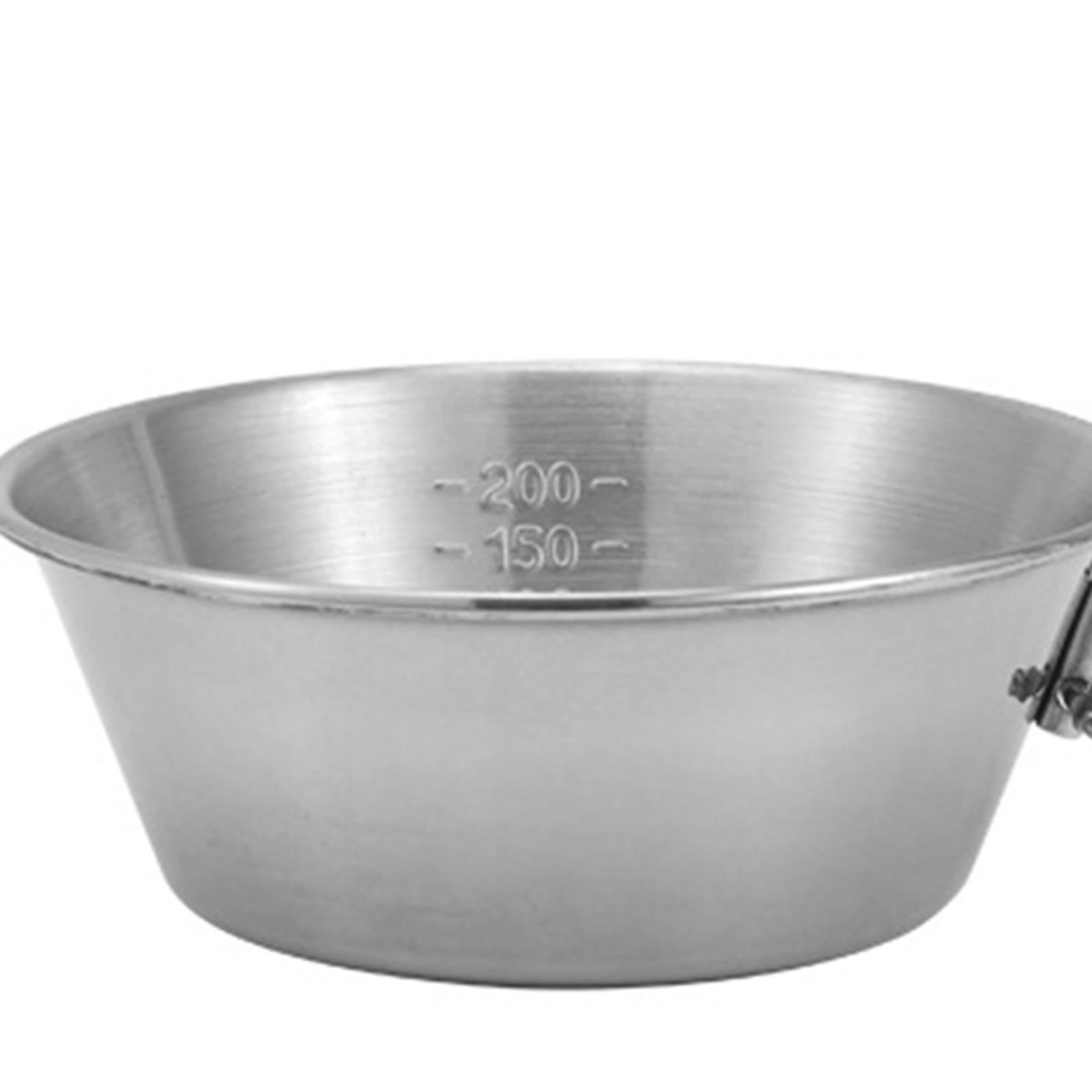 Stainless Steel Outdoor Bowl w – обзор и цена Outdoor Camping Utensils