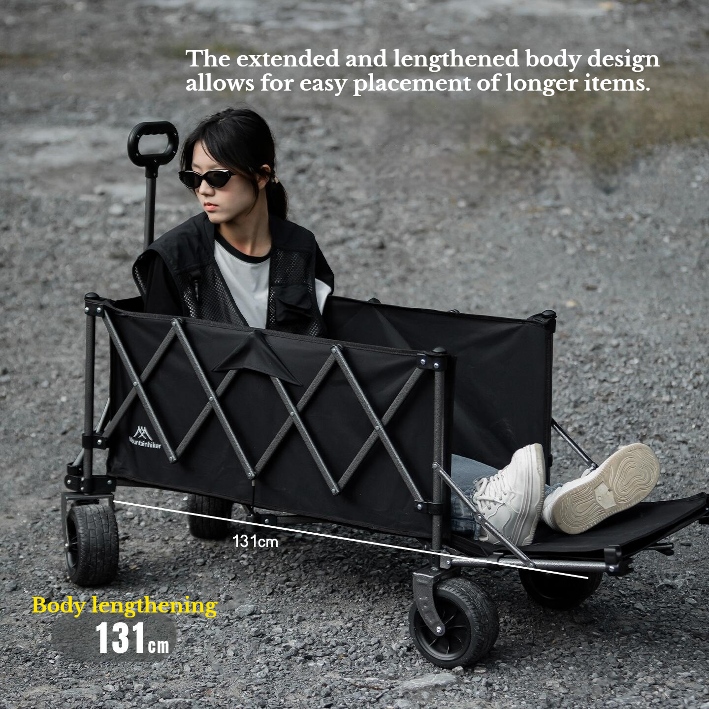 MOUNTAIKHIKER Outdoor Handcart – обзор и цена Outdoor Camping Trolley