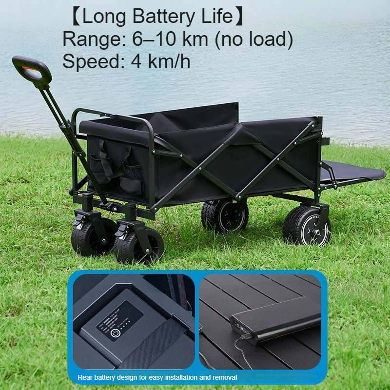 Electric Camping Cart, Foldabl – обзор и цена Outdoor Camping Trailer