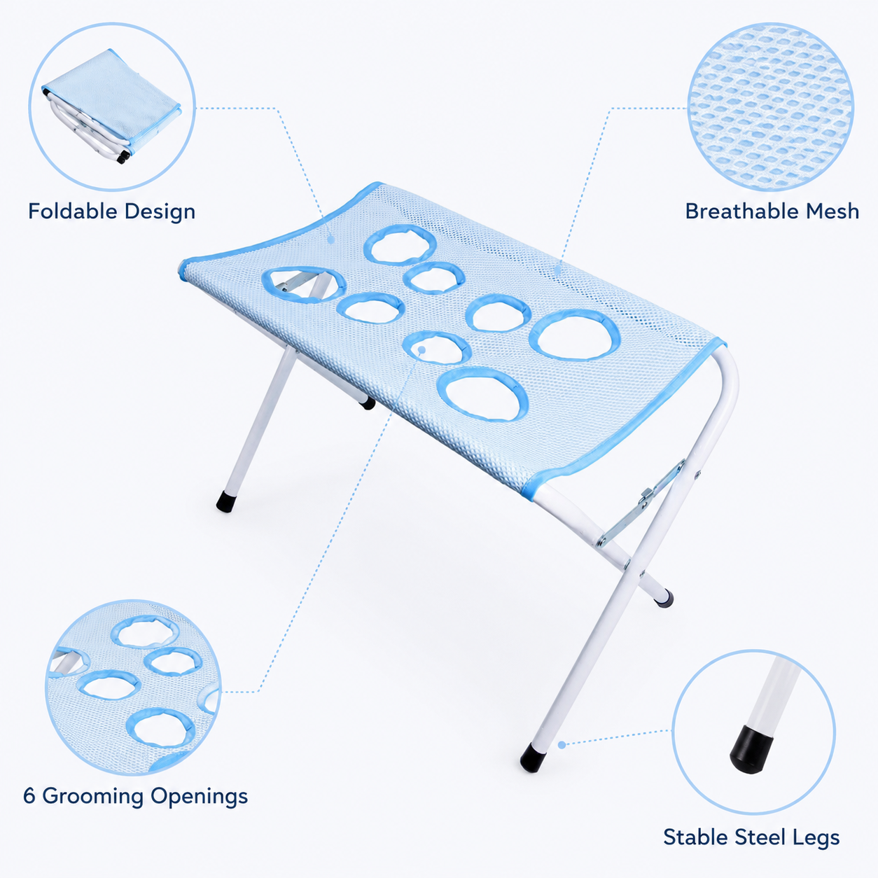 Foldable Pet Grooming Table Ad – обзор и цена Camp Table Folding