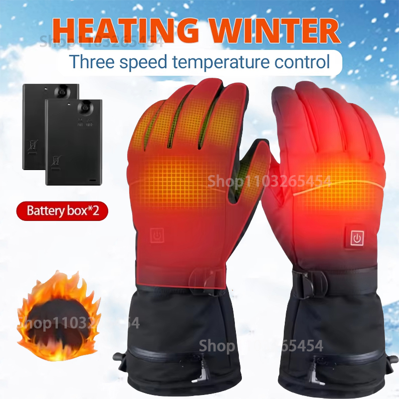 Winter Electric Heated GlovesW – обзор и цена Outdoor Camping Winter