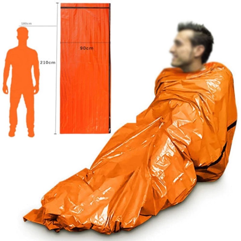 Portable Waterproof Emergency  – обзор и цена Outdoor Camping Sleeping Bag